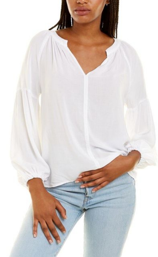 Velvet by Graham & Spencer Elaine top white